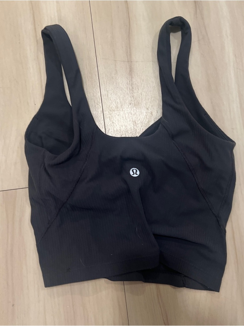 Lululemon Align Flare Pants & Top Bundle - Graphite Gray - Picture 3 of 5